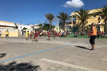 Jornada de convivencia deportiva en El Goro (Foto TA)